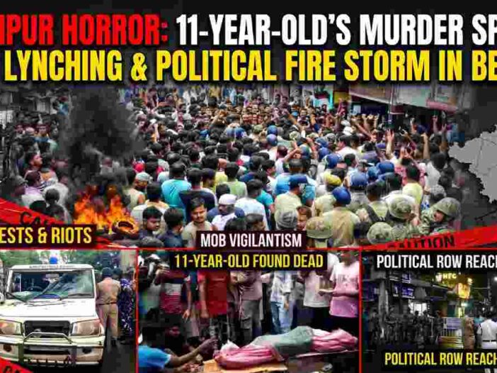 Baruipur 11-Year-Old's Rape and Murder Sparks 5 Arrests Spark Bengal's Justice Fight