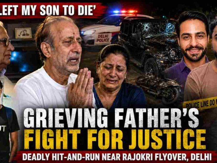 Grieving Delhi Father's Heartbreaking Fight for Justice, 50 Hours Later A Father's Fierce Hope