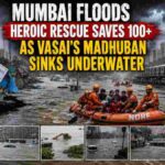 Mumbai Floods Heroic Rescue Saves 100+ as Vasai's Madhuban Sinks Underwater