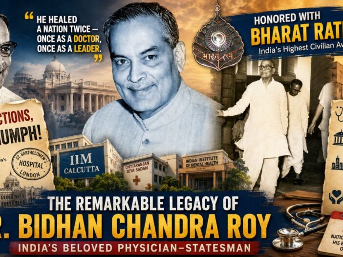 The Remarkable Legacy of Dr. Bidhan Chandra Roy 5 Inspiring Facts