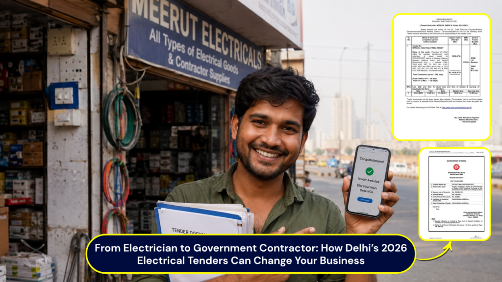 Electrical Work Tenders in Delhi 2026