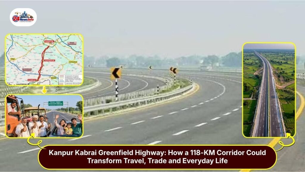 Kanpur Kabrai Greenfield Highway New ₹7,145 Crore Corridor, Journey Now in Just 1.5 Hours