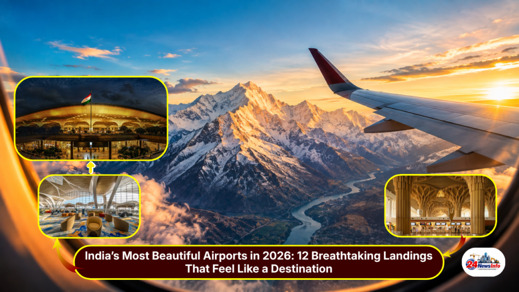 Most Beautiful Airports in India 2026: Where Landing Itself Becomes a Memorable Journey