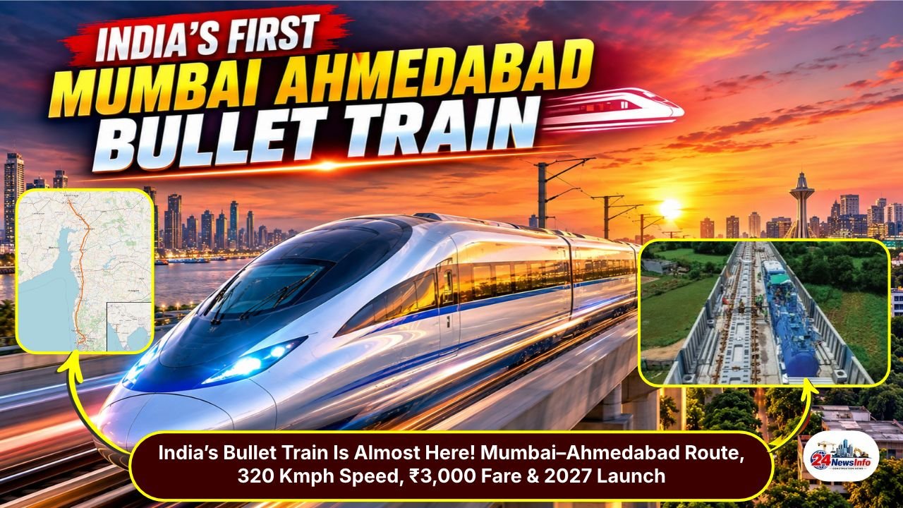 Mumbai Ahmedabad Bullet Train Latest Update on India’s First Bullet Train, Route and Benefits