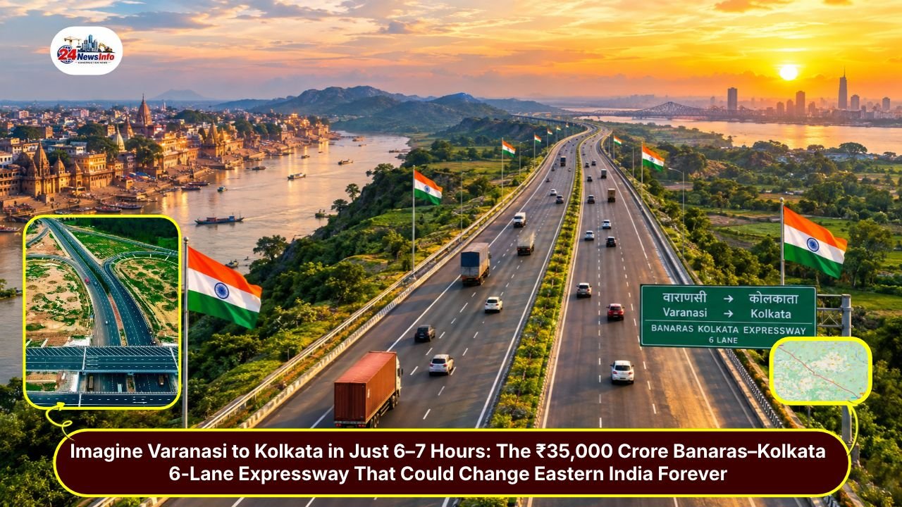 Banaras Kolkata 6 Lane Expressway Route, Cost, Latest Update and Benefits