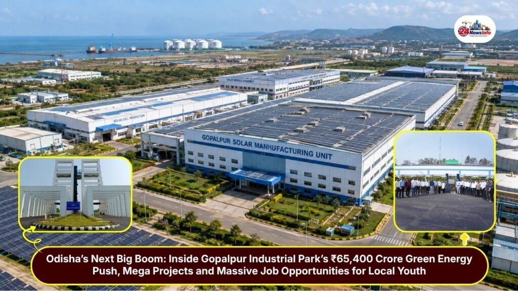 Gopalpur Industrial Park Odisha’s Emerging Green Energy Hub with ₹65,400 Crore Investment Pipeline