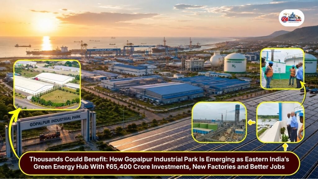 Gopalpur Industrial Park Odisha’s Emerging Green Energy Hub with ₹65,400 Crore Investment Pipeline
