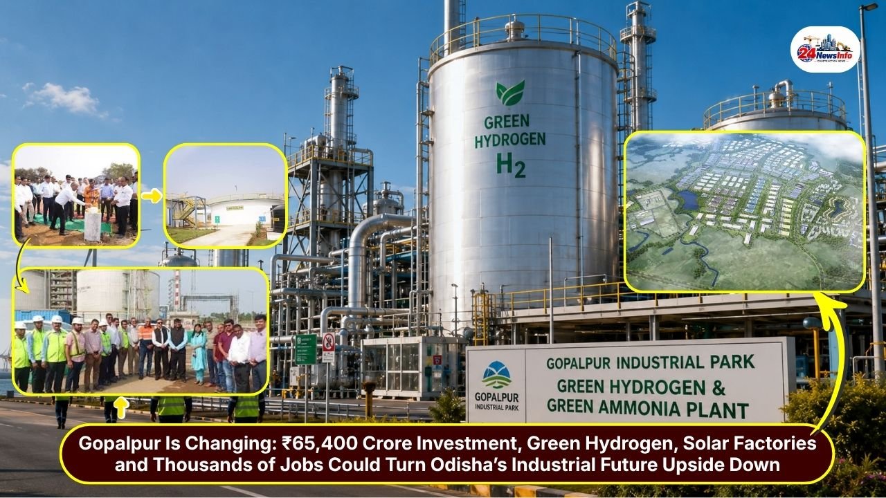 Gopalpur Industrial Park Odisha’s Emerging Green Energy Hub with ₹65,400 Crore Investment Pipeline