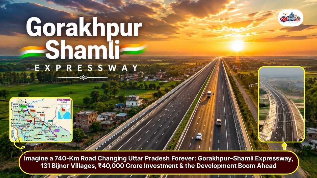 Gorakhpur Shamli Expressway UP’s Biggest Project Connecting Eastern and Western Regions