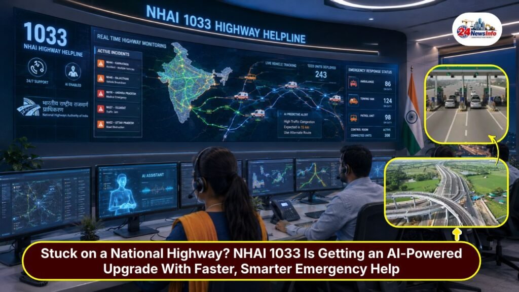 NHAI 1033 National Highway Helpline Faster Help on Highways with AI and Real-Time Location