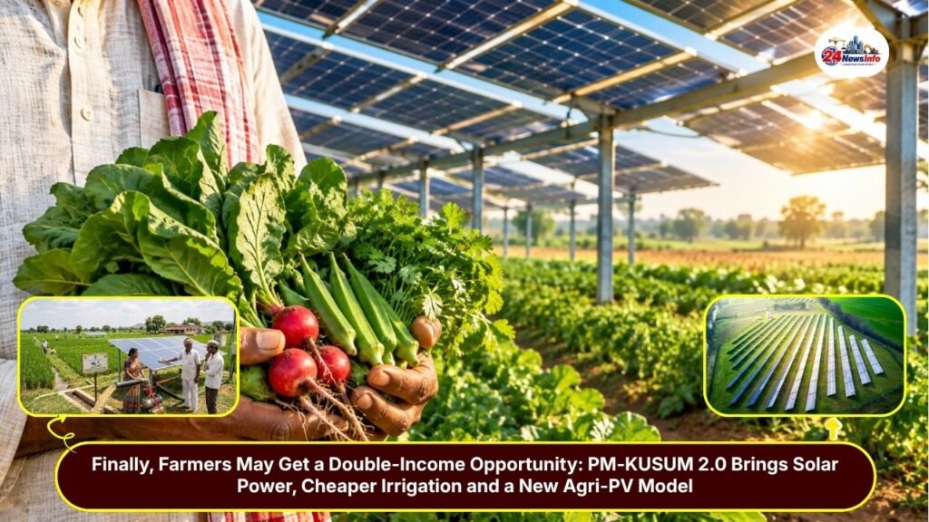 PM-KUSUM 2.0 A New Era of Solar Farming for Farmers, Dual Benefits from 10 GW Agri-PV