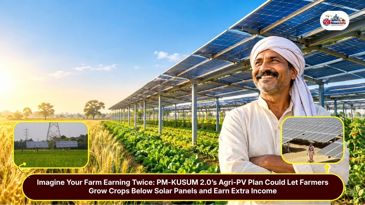 PM-KUSUM 2.0 A New Era of Solar Farming for Farmers, Dual Benefits from 10 GW Agri-PV