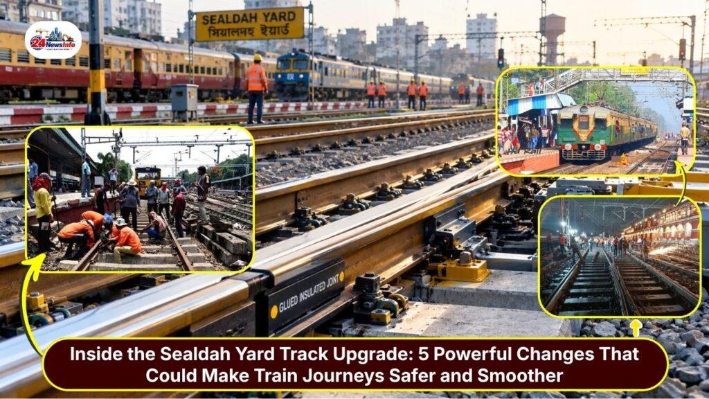Sealdah Yard Track Upgrade Completed Rail Travel Now Safer and Faster