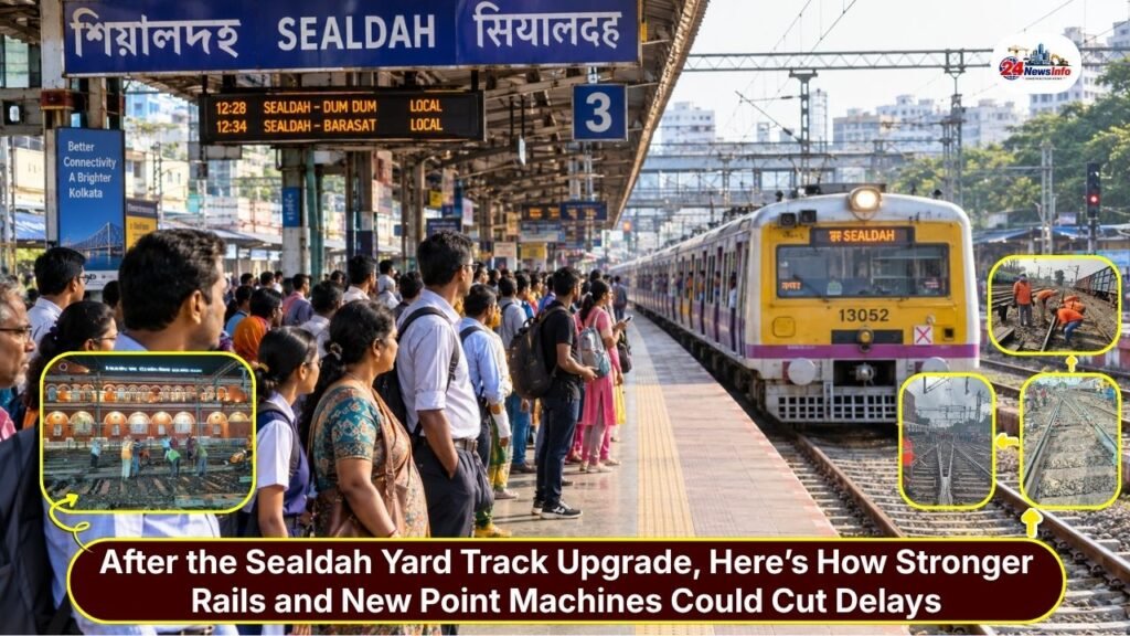 Sealdah Yard Track Upgrade Completed Rail Travel Now Safer and Faster