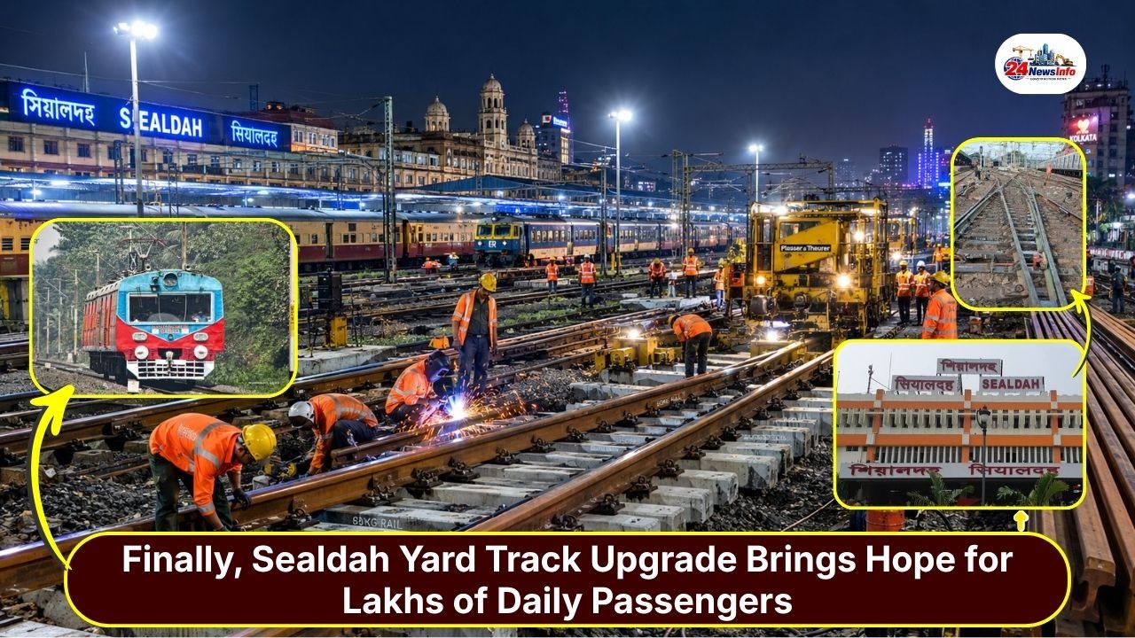 Sealdah Yard Track Upgrade Completed Rail Travel Now Safer and Faster